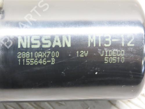 Front wiper motor NISSAN MICRA III (K12) 1.2 16V | BP19490544M29