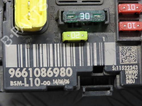Fuse box PEUGEOT 207 (WA_, WC_) 1.4 HDi | BP17037838E1