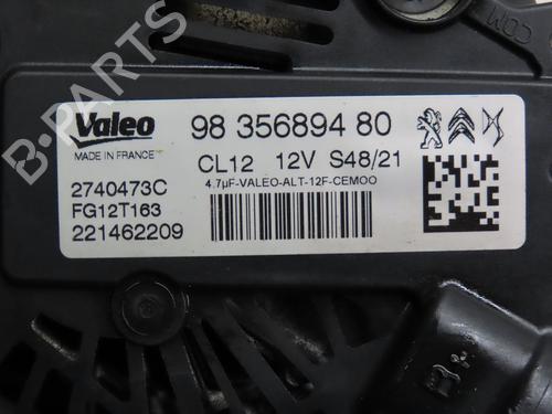 Used Alternator PEUGEOT 208 II (UB_, UP_, UW_, UJ_) 1.2 PureTech 75 (75 hp) 29136630