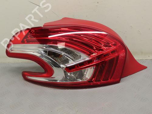 Used Left taillight PEUGEOT 208 I (CA_, CC_) 1.4 HDi (68 hp) 17782958