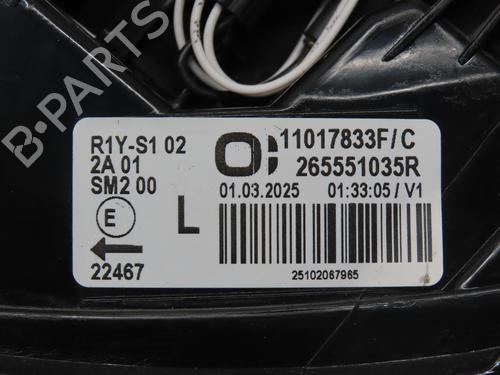 Left taillight RENAULT CLIO V (B7_) 1.0 LPG (B7MT) | BP30556959C34