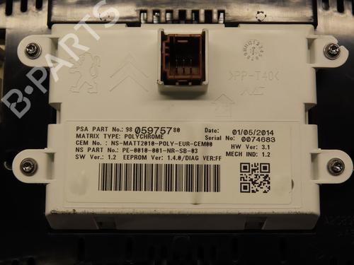 Instrument cluster CITROËN C4 Picasso II 2.0 BlueHDi 135 | BP30365889C47