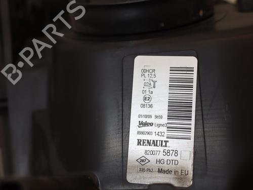 Scheinwerfer rechts für Scheinwerfer rechts RENAULT CLIO III (BR0/1, CR0/1) 1.2 16V (BR02, BR0J, BR11, CR02, CR0J, CR11) (75 hp) 34498513 34498513