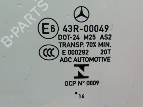 Used Front left door window MERCEDES-BENZ A-CLASS (W176) A 180 (176.042) (122 hp) 31030660