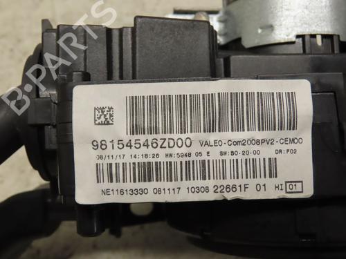 Used Steering column stalk PEUGEOT 208 I (CA_, CC_) 1.6 HDi / BlueHDi 75 (75 hp) 30486632