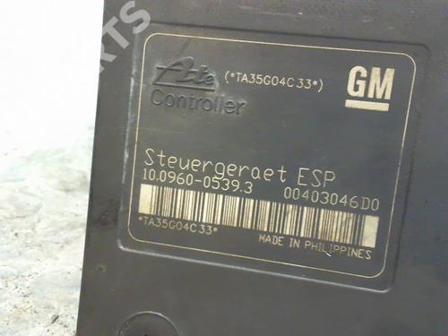ABS Bremseaggregat OPEL ASTRA H (A04) 1.7 CDTI (L48) | BP9381559M43 