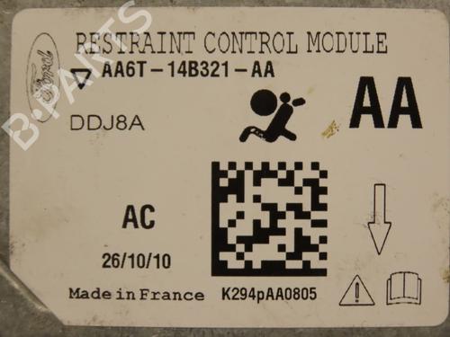 ecu-airbags-ford-fiesta-vi-cb1-ccn-14-tdci-1678534-2008-2009-2010-2011-2012-2013-2014-2015-2016-2017-9380768 main image