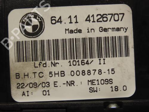 Climate control BMW 3 Touring (E46) 318 d | BP9388085I5 