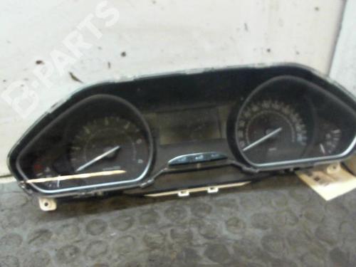 Used Instrument cluster PEUGEOT 208 I (CA_, CC_) 1.6 HDi / BlueHDi 75 (75 hp) 9379221