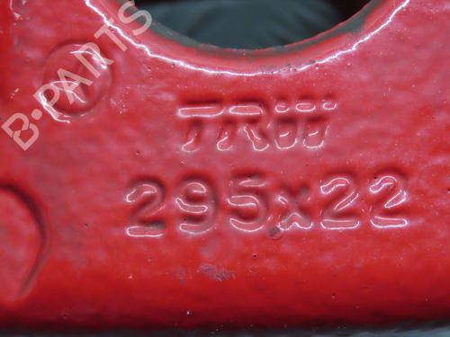 Used Left rear brake caliper MERCEDES-BENZ A-CLASS (W176) A 250 4-matic (176.051) (218 hp) 17778714