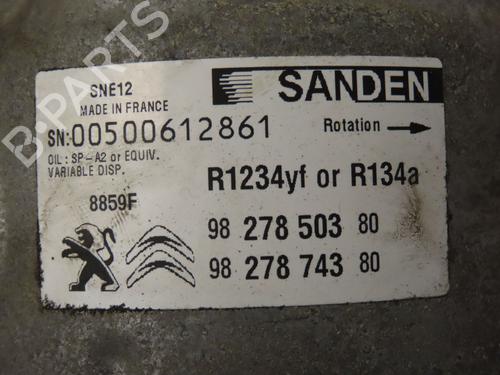 Used AC compressor PEUGEOT 2008 I (CU_) 1.5 BlueHDI 100 (102 hp) 30404325