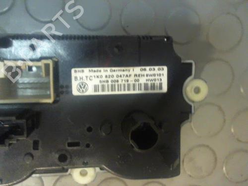 AC-Styringsenhed/Manøvreenhed VW TOURAN (1T1, 1T2) 1.9 TDI | BP9380946I5 