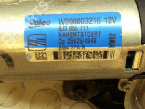 BP9383517M102 | Rear wiper motor SEAT IBIZA IV (6J5, 6P1) 2.0 TDI BP9383517M102