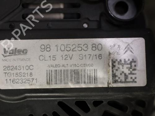 Used Alternator Alternator CITROËN C3 II (SC_) 1.6 BlueHDi 75 (75 hp) 40204753 40204753