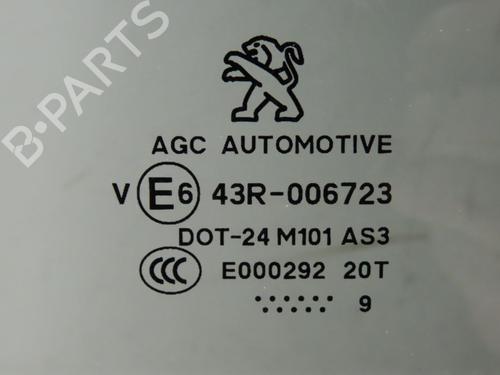 Dør rude ventre bagtil PEUGEOT 2008 I (CU_) 1.5 BlueHDI 100 (102 hp) 30365936