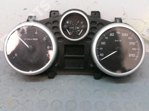 Used Instrument cluster PEUGEOT 206+ (2L_, 2M_) 1.1 (60 hp) 9386431