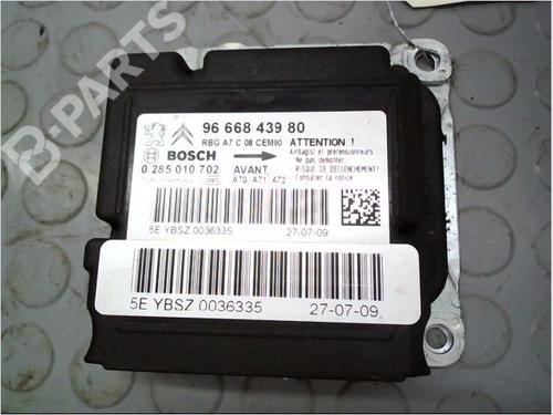 Used ECU airbags ECU airbags PEUGEOT 207 (WA_, WC_) 1.4 HDi (68 hp) 9411436 9411436