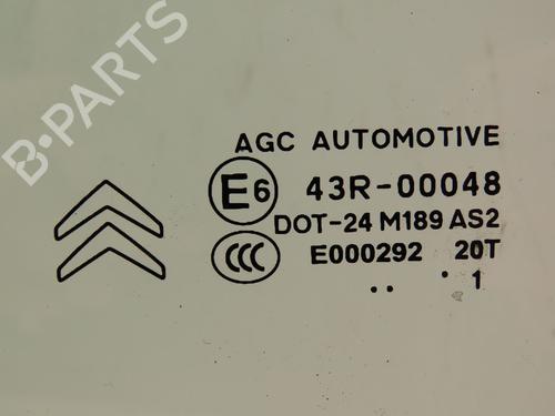 Rear left door window CITROËN C3 II (SC_) 1.4 HDi 70 (SC8HZC, SC8HR0, SC8HP4) | BP28685415C20 