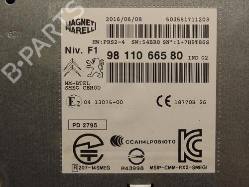 Used Radio PEUGEOT 208 I (CA_, CC_) 1.6 HDi / BlueHDi 75 (75 hp) 30291680