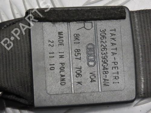 Højre fortil seleforstrammer AUDI A4 B8 (8K2) 2.0 TDI (143 hp) 31283730