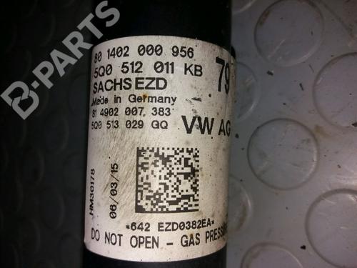 Left rear shock absorber AUDI A3 (8V1, 8VK) S3 quattro | BP12095252M18 