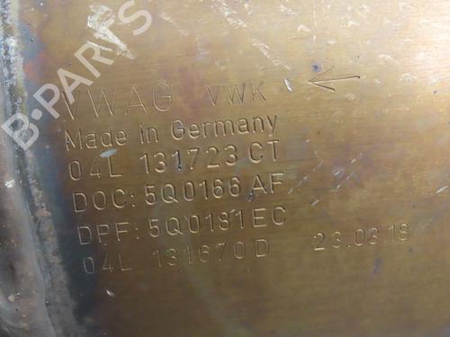 Used Particulate filter Particulate filter AUDI A3 Sportback (8VA, 8VF) 2.0 TDI quattro (150 hp) 17776575 17776575