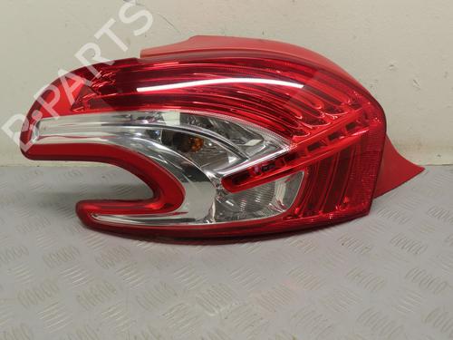 Used Left taillight PEUGEOT 208 I (CA_, CC_) 1.4 HDi (68 hp) 17782941