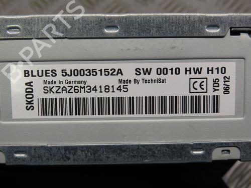 Used Radio SKODA FABIA II (542) 1.6 TDI (90 hp) 23125327