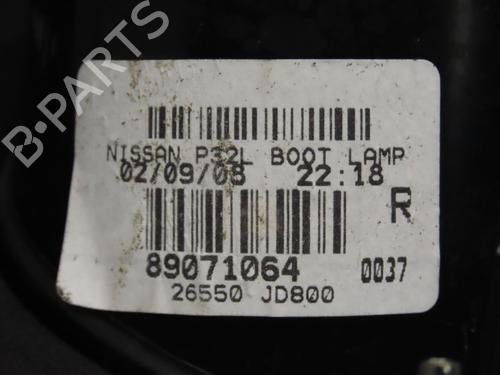 Højre baglygte bagklap NISSAN QASHQAI / QASHQAI +2 I (J10, NJ10, JJ10E) 1.5 dCi | BP22751695C80 