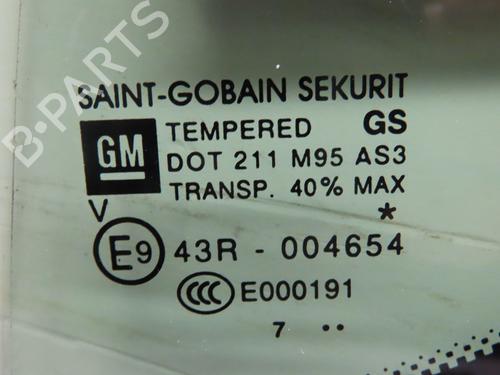 Luna custodia trasera izquierda OPEL CORSA E (X15) 1.4 (08, 68) (90 hp) 31961417