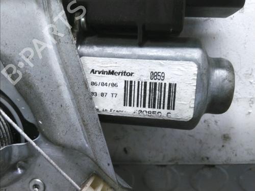 Front right window mechanism RENAULT CLIO III (BR0/1, CR0/1) 1.5 dCi (BR17, CR17) | BP17780712C23 