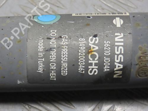 Used Left rear shock absorber Left rear shock absorber NISSAN QASHQAI I (J10, NJ10) 1.5 dCi (106 hp) 22751646 22751646