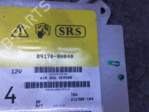 Used ECU airbags TOYOTA AYGO (_B1_) 1.0 (KGB10_, KGB10R) (68 hp) 9380025