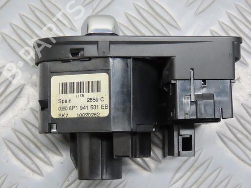Headlight switch AUDI A3 Sportback (8PA) 2.0 TDI 16V | BP9387885I24 