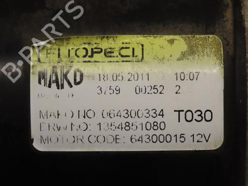Ruitenwissermotor voor CITROËN NEMO Box Body/MPV (AA_) 1.4 HDi (68 hp) 25125668