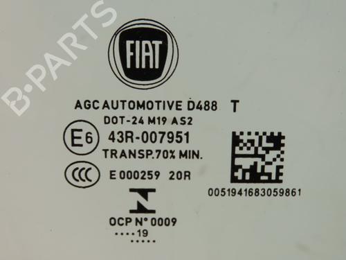 Front right door window FIAT 500X (334_) 1.6 D Multijet (334AXA1B, 334AXA11) | BP30189230C19