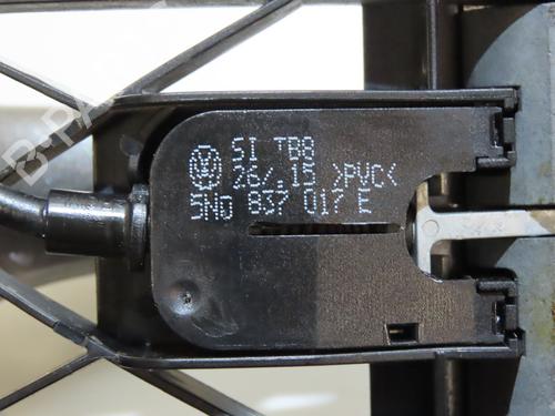 Rear left exterior door handle VW GOLF VII (5G1, BQ1, BE1, BE2) 1.4 TSI | BP29986706C130