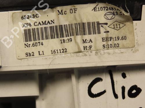Used Climate control RENAULT CLIO IV (BH_) 1.5 dCi 75 (75 hp) 17779493