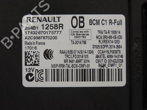 Fuse box RENAULT TALISMAN (LP_) 1.6 dCi 160 | BP19578138E1 