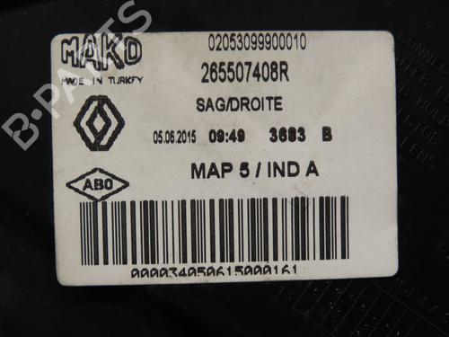Used Right taillight RENAULT CLIO IV Grandtour (KH_) 1.5 dCi 90 (KHN3, KHN4) (90 hp) 27488904