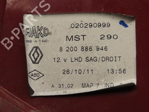 Used Right taillight RENAULT CLIO III (BR0/1, CR0/1) 1.5 dCi (75 hp) 30404382