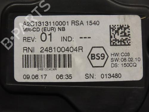 Used Instrument cluster Instrument cluster RENAULT TALISMAN Grandtour (KP_) 1.6 dCi 160 (160 hp) 20217809 20217809