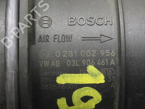 Mass air flow sensor SEAT LEON (1P1) 2.0 TDI 16V | BP9380852M95 