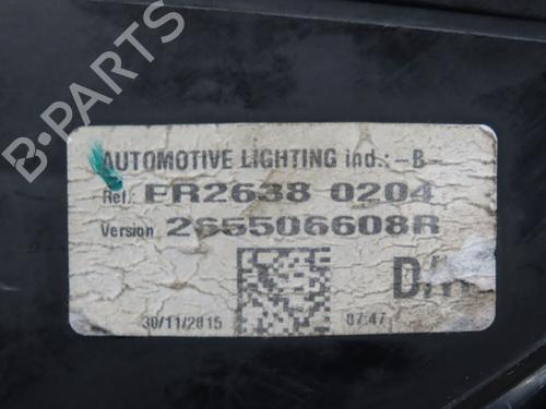 Used Right taillight RENAULT CLIO IV (BH_) 1.5 dCi 75 (75 hp) 26668996