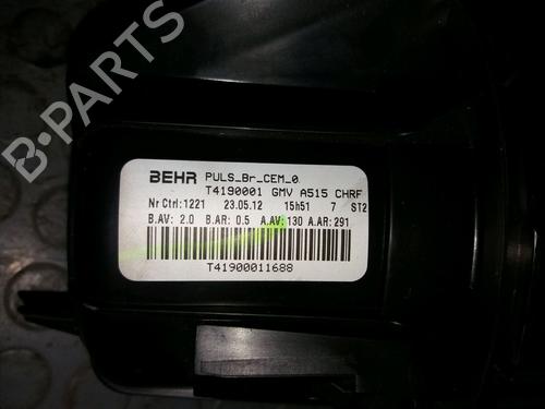 Used Heater blower motor Heater blower motor CITROËN DS3 (SA_) 1.6 HDi 90 (92 hp) 12354912 12354912