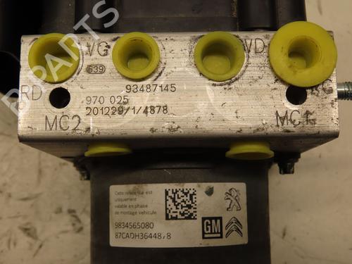 ABS pump CITROËN C3 / C3 ORIGIN III (SX) 1.5 BlueHDi 100 (SXYHYP, SXYHTU) | BP27665998M43 