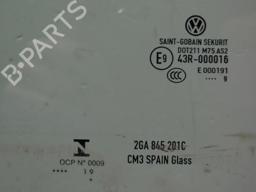 Used Front left door window VW T-ROC (A11, D11) 1.5 TSI (150 hp) 31276565