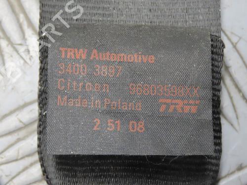 Front right belt tensioner CITROËN C3 I (FC_, FN_)  | BP24185372C88 