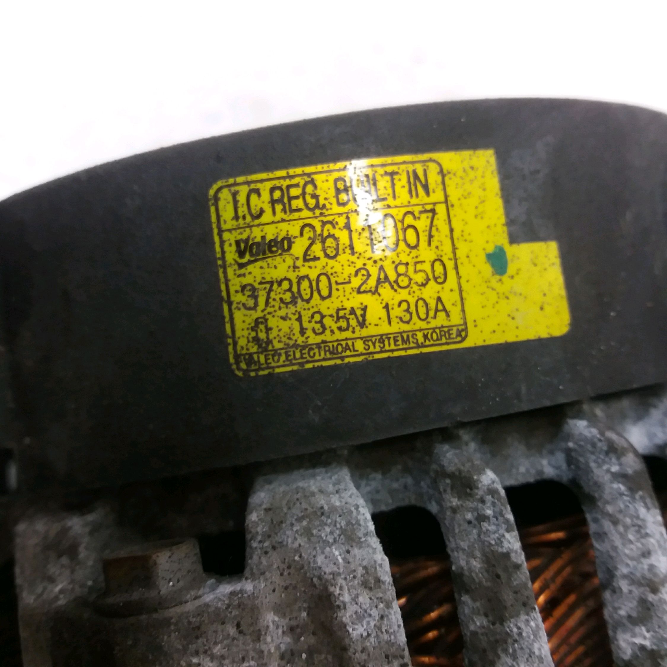 Alternator HYUNDAI i30 (GD) 1.6 CRDi 9386342 BParts