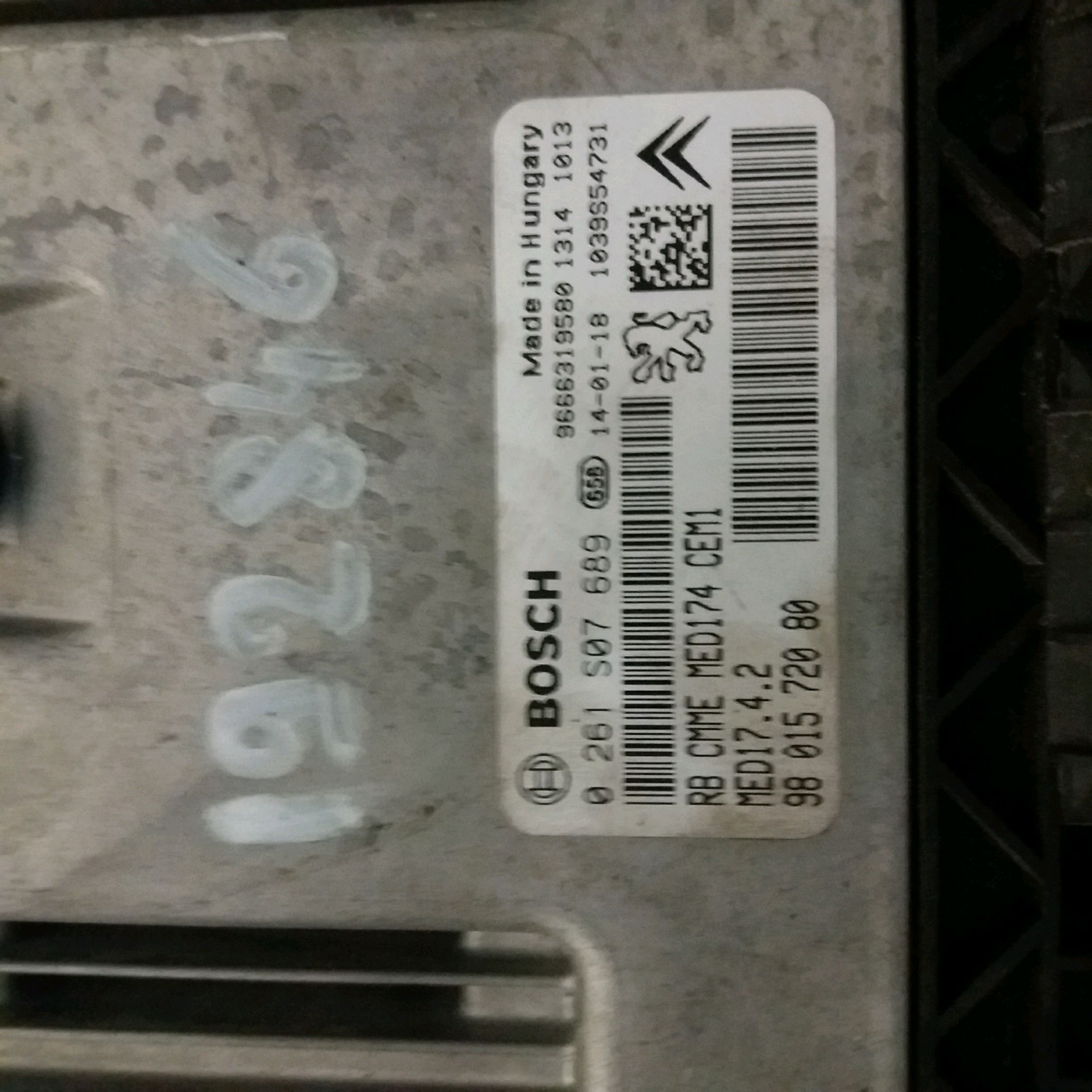 Engine control unit (ECU) CITROËN DS3 (SA_) 1.6 THP 155 9377146 BParts